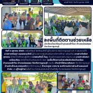 ลงพื้นที่ติดตามช่วยเหลือนักเรียนโรงเรียนบ้านหนองสำโรง อำเภอบ่อพลอย จังหวัดกาญจนบุรี