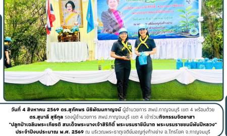 กิจกรรมจิตอาสา 
