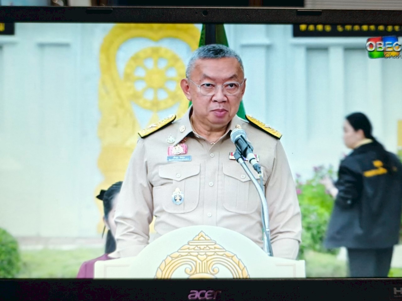 การถ่ายทอดสดพิธีเปิดความร่วมมือและปฏิบัติการตรวจร่วมนักเรียนปลอดภัย 6.5.68.2