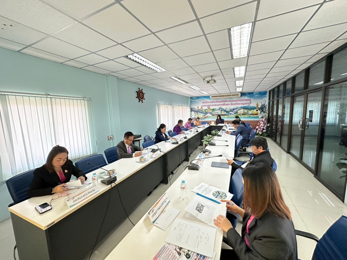 การประชุมคณะกรรมการส่งเสริมสวัสดิ 7.1.68.4