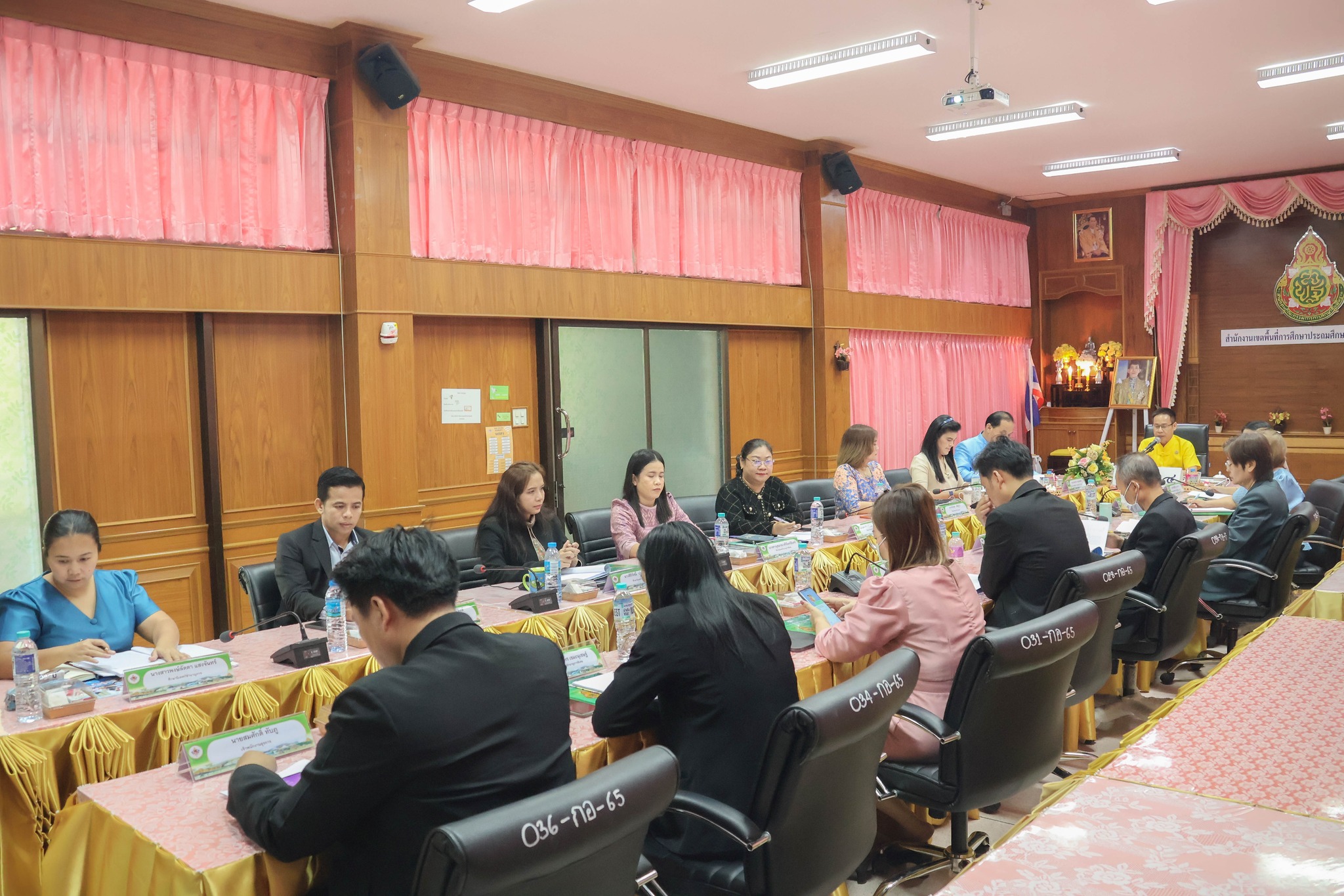 การประชุมชี้แจงคณะกรรมการการประเมินคุณภาพผู้เรียน NT 21.2.68.9