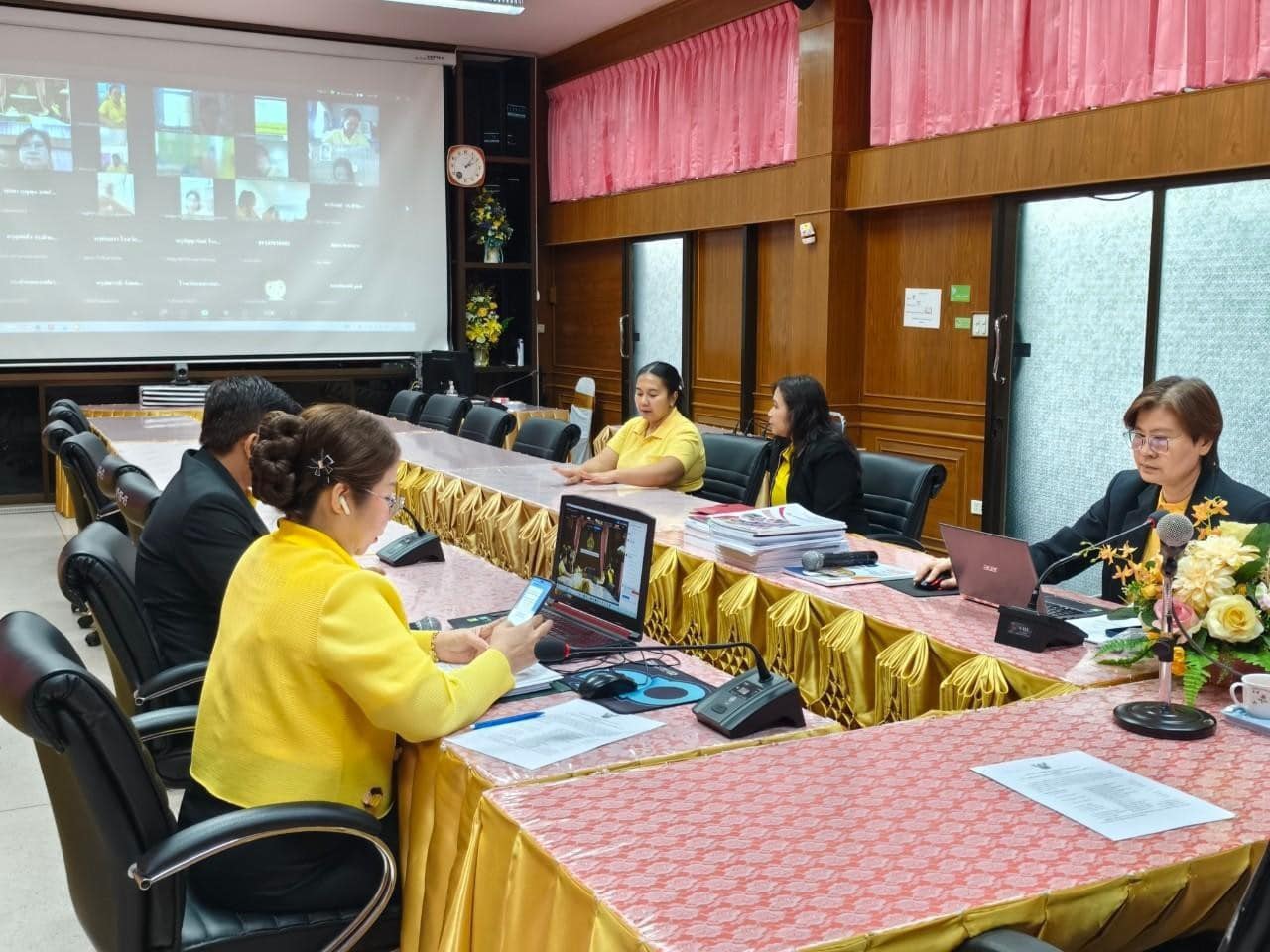 การประชุมชี้แจงแนวทางการสังเคราะห์รายงานผลการประเมินตนเองของสถานศึกษา 26.8.67.2