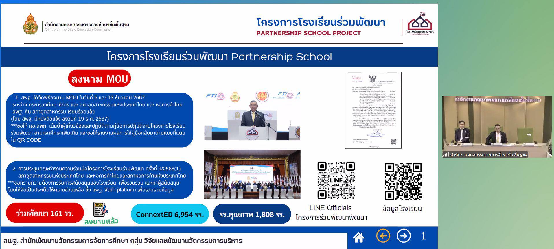 การประชุมผู้อำนวยการสำนักงานเขตพื้นที่การศีกษา 28.2.68.12