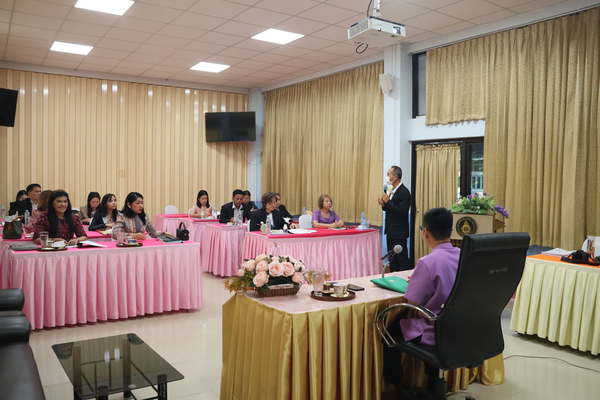 การประชุมเชิงปฏิบัติการ การวิเคราะห์ผลการทดสอบ O NET ปีการศึกษา 2567 24.4.68.6