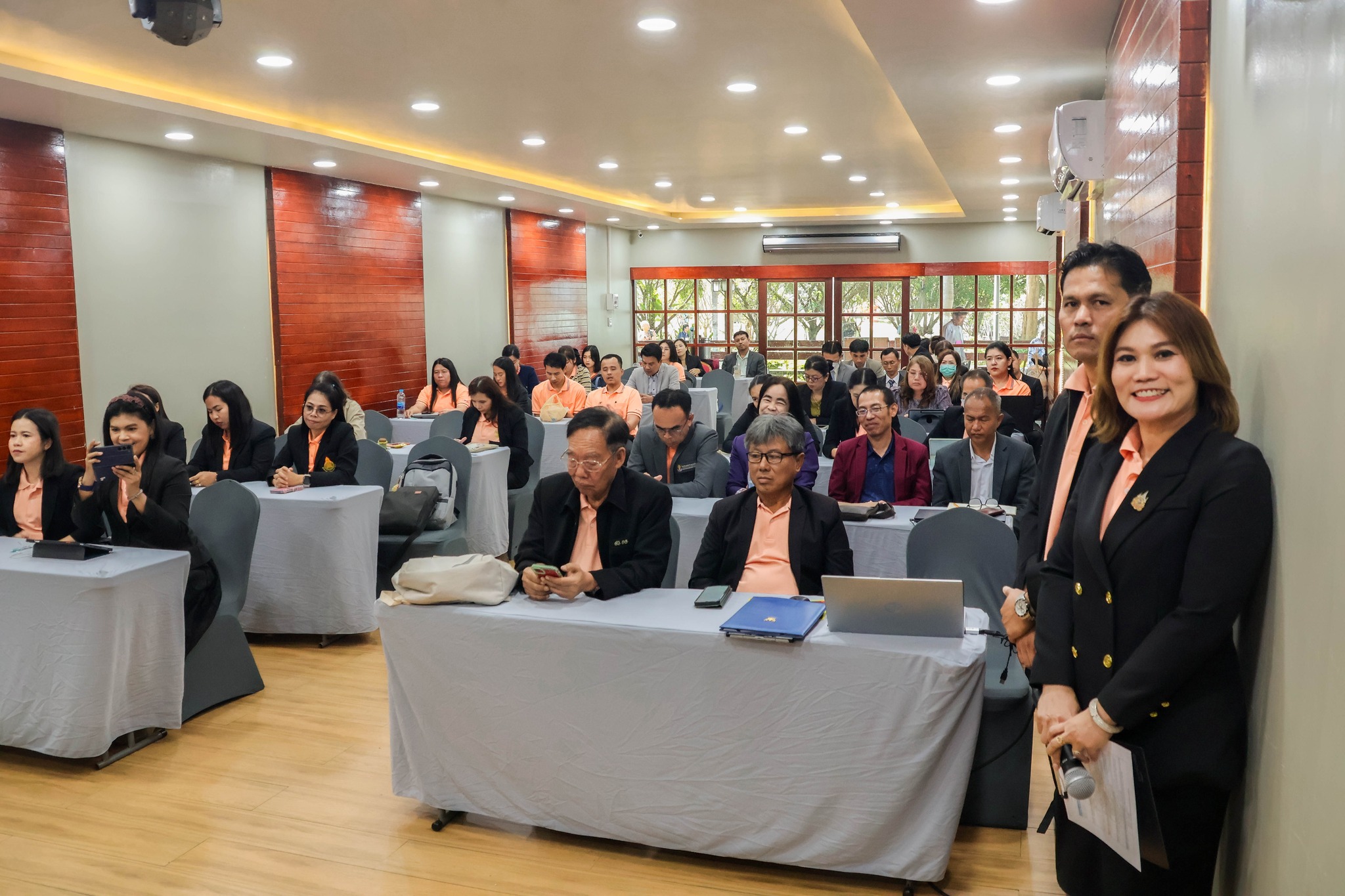 การประชุมเชิงปฏิบัติการถอดบทเรียนและแลกเปลี่ยนเรียนรู้การใช้งานระบบ Q info11.3.68.7