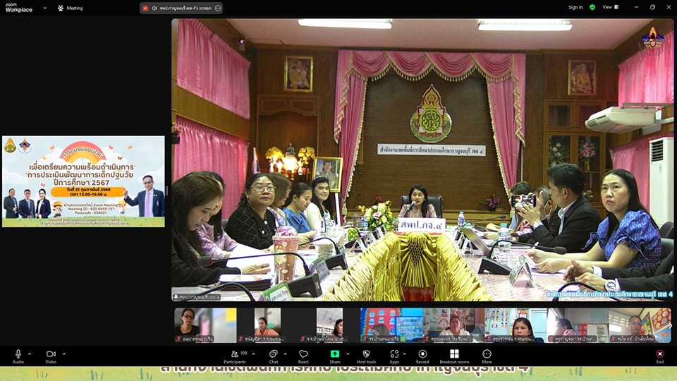การประเมินพัฒนาการเด็กปฐมวัย ปีการศึกษา 2567 21.2.68.3