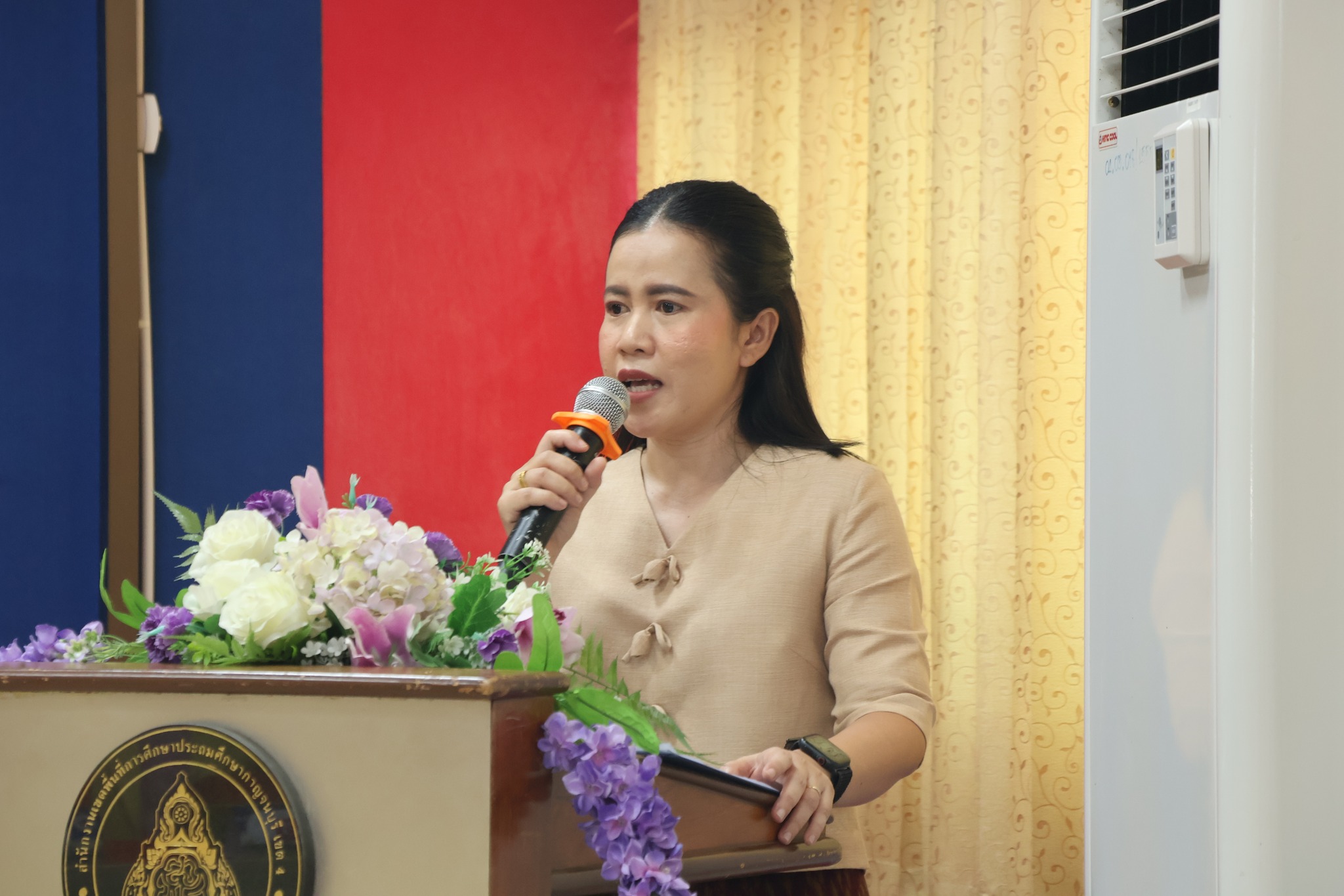 การอบรมเชิงปฏิบัติการการพัฒนาผู้บริหารสถานศึกษา 22.4.68.10