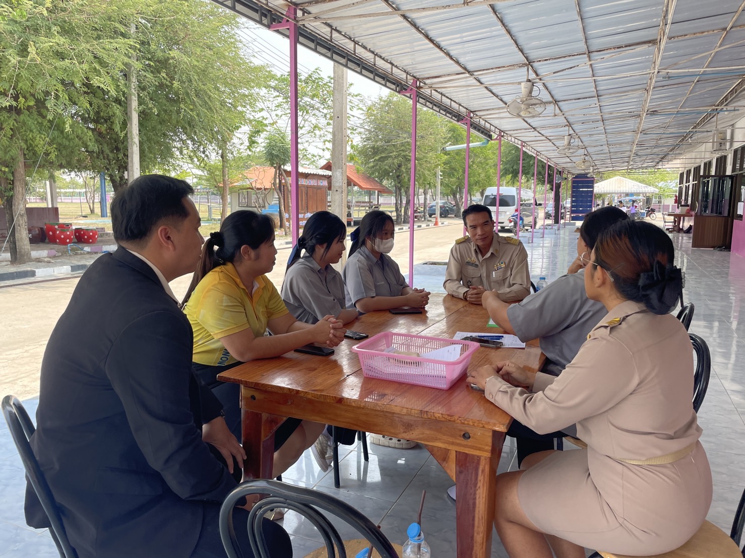 งพื้นที่ดำเนินโครงการส่งเสริมการมีรายได้ให้แก่นักเรียน 24.3.68.3