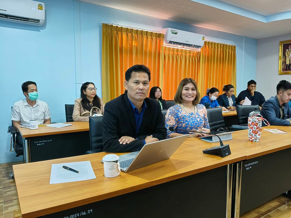 ประชุมการตรวจภาระงานการสร้างข้อสอบ 10.1.68.2