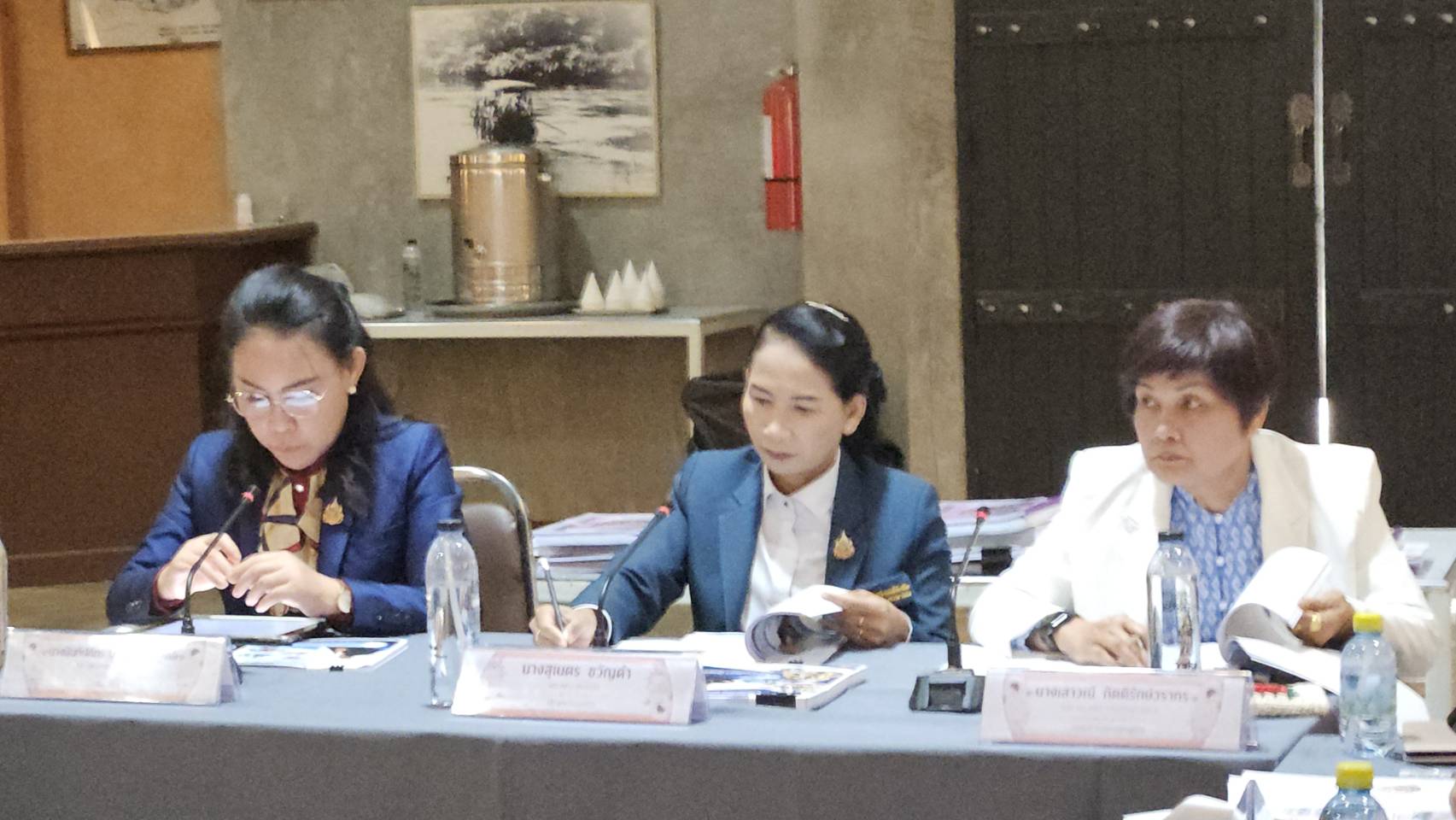 ประชุมการนำเสนอผลการปฏิบัติงานในหน้าที่เ 25.4.68.1