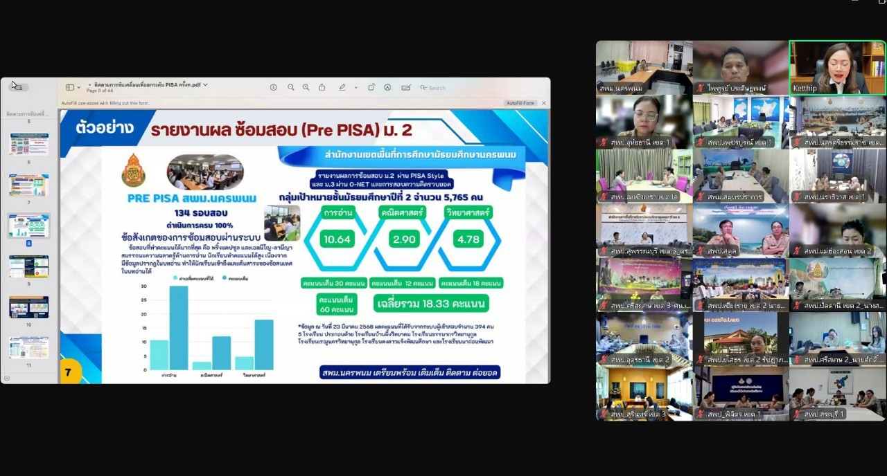 ประชุมติดตาม การขับเคลื่อนเ 24.3.68.7
