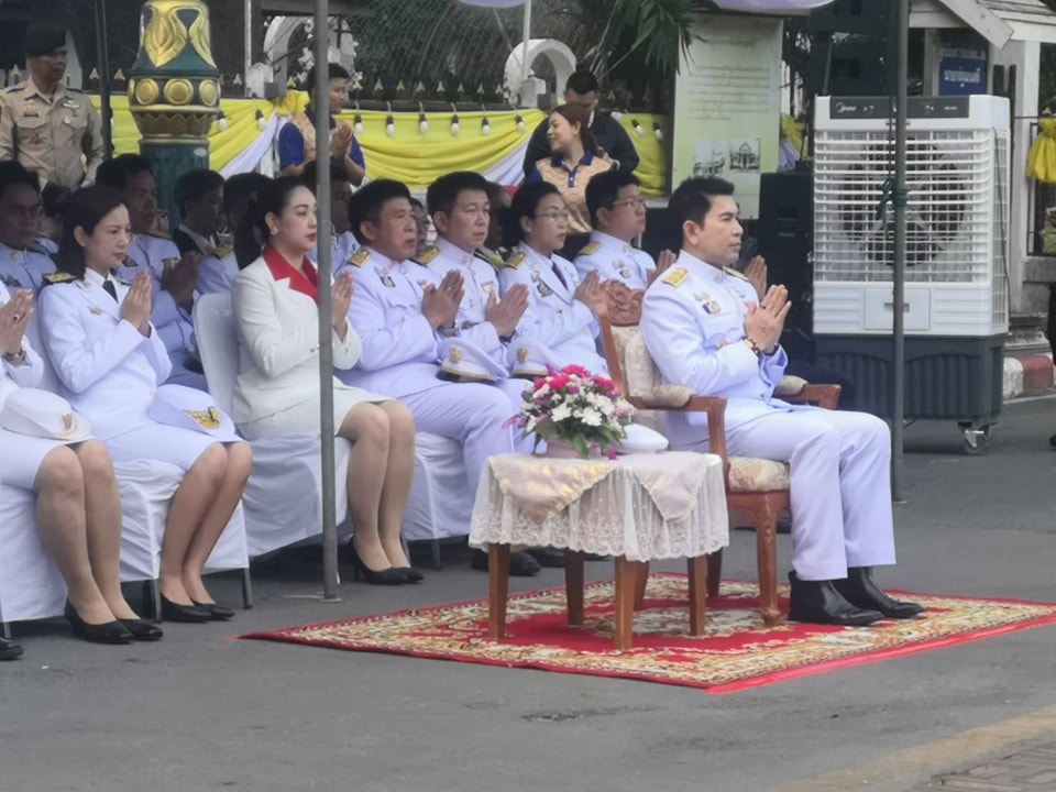 ร่วมพิธีถวายราชสดุดี เนื่องในวันรัฐพิธีวันที่ระลึก 31.3.68.1