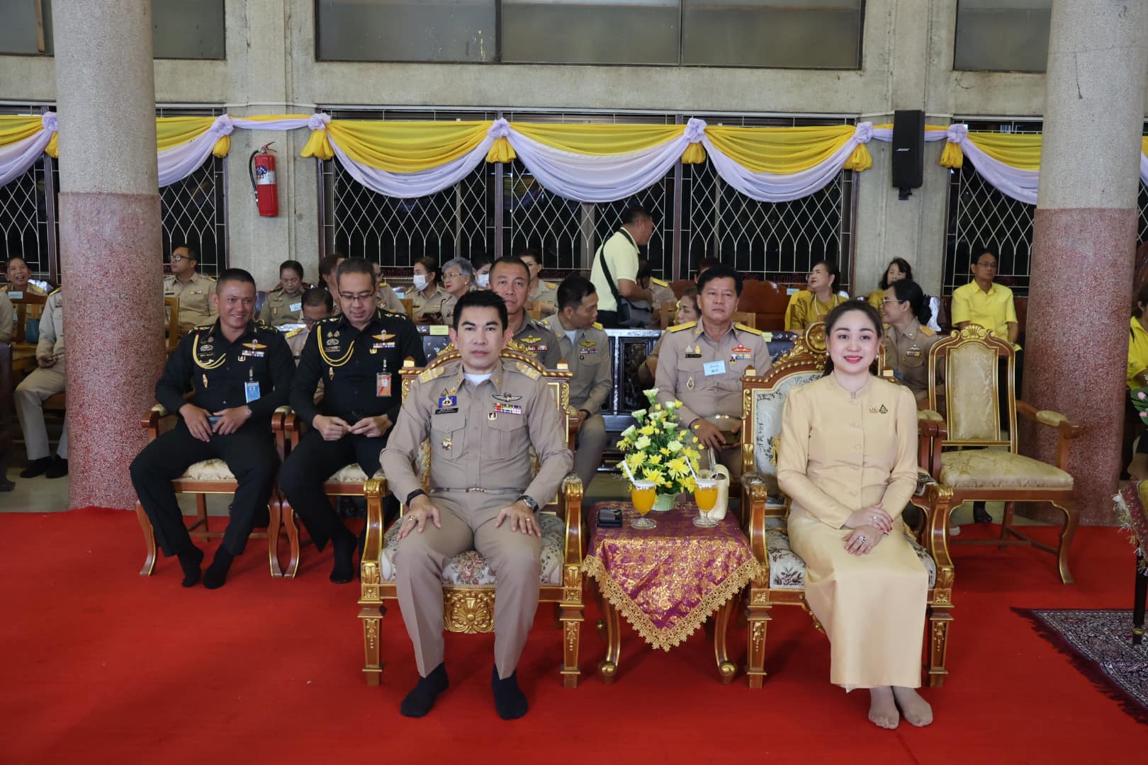 ร่วมพิธีปลงผม โครงการบรรพชาอุปสมบท 13.7.67.2