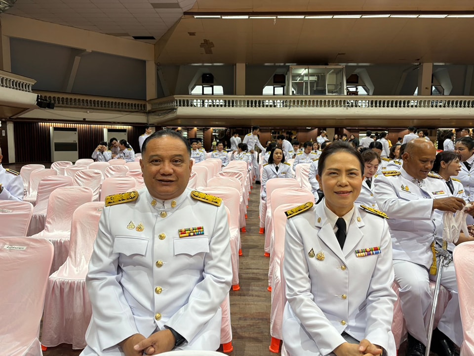 ร่วมพิธีวางพานพุ่มดอกไม้และถวายราชสดุดี 24.2.68.6
