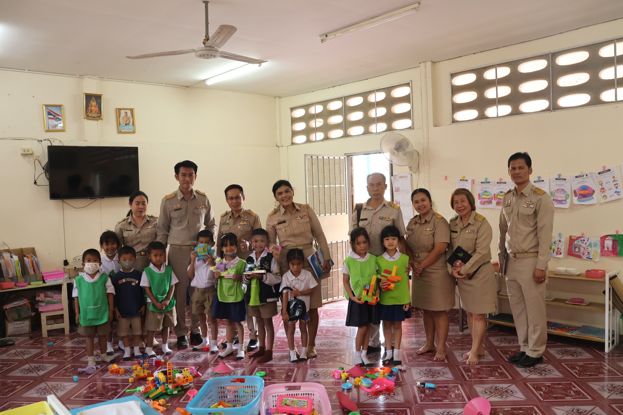 ลงพื้นที่ตรวจเยี่ยม ให้กำลังใจโรงเรียนเครือข่าย 27.1.68.18