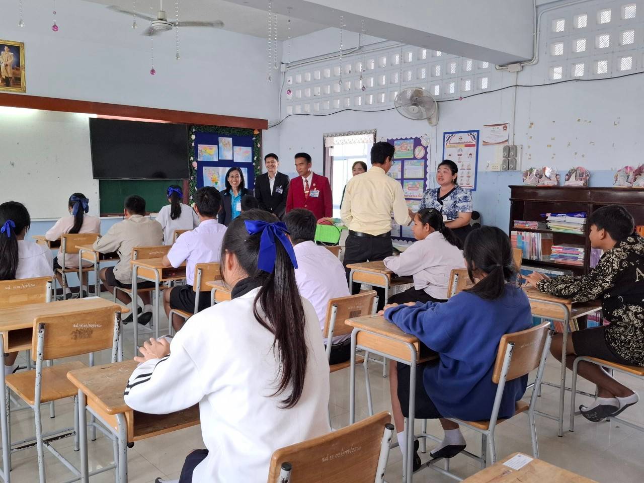 ลงพื้นที่ตรวจเยี่ยมสนามสอบ 2.2.68.10