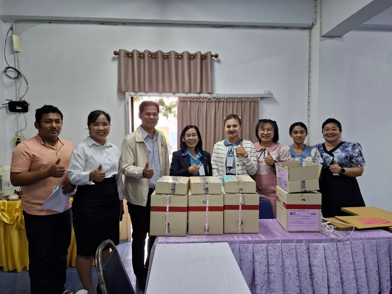 ลงพื้นที่ตรวจเยี่ยมสนามสอบ 2.2.68.3