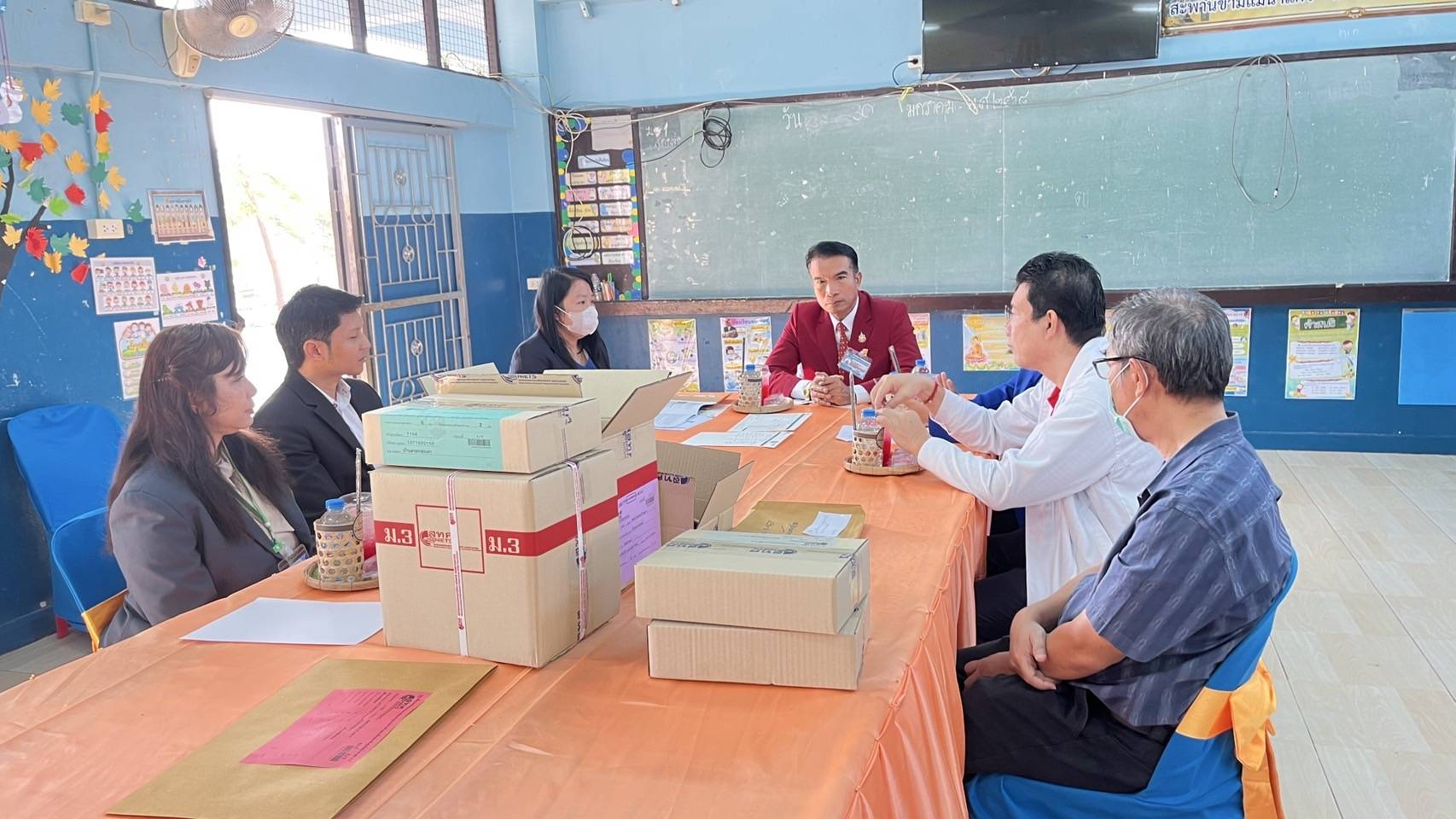 ลงพื้นที่ตรวจเยี่ยมสนามสอบ 2.2.68.8