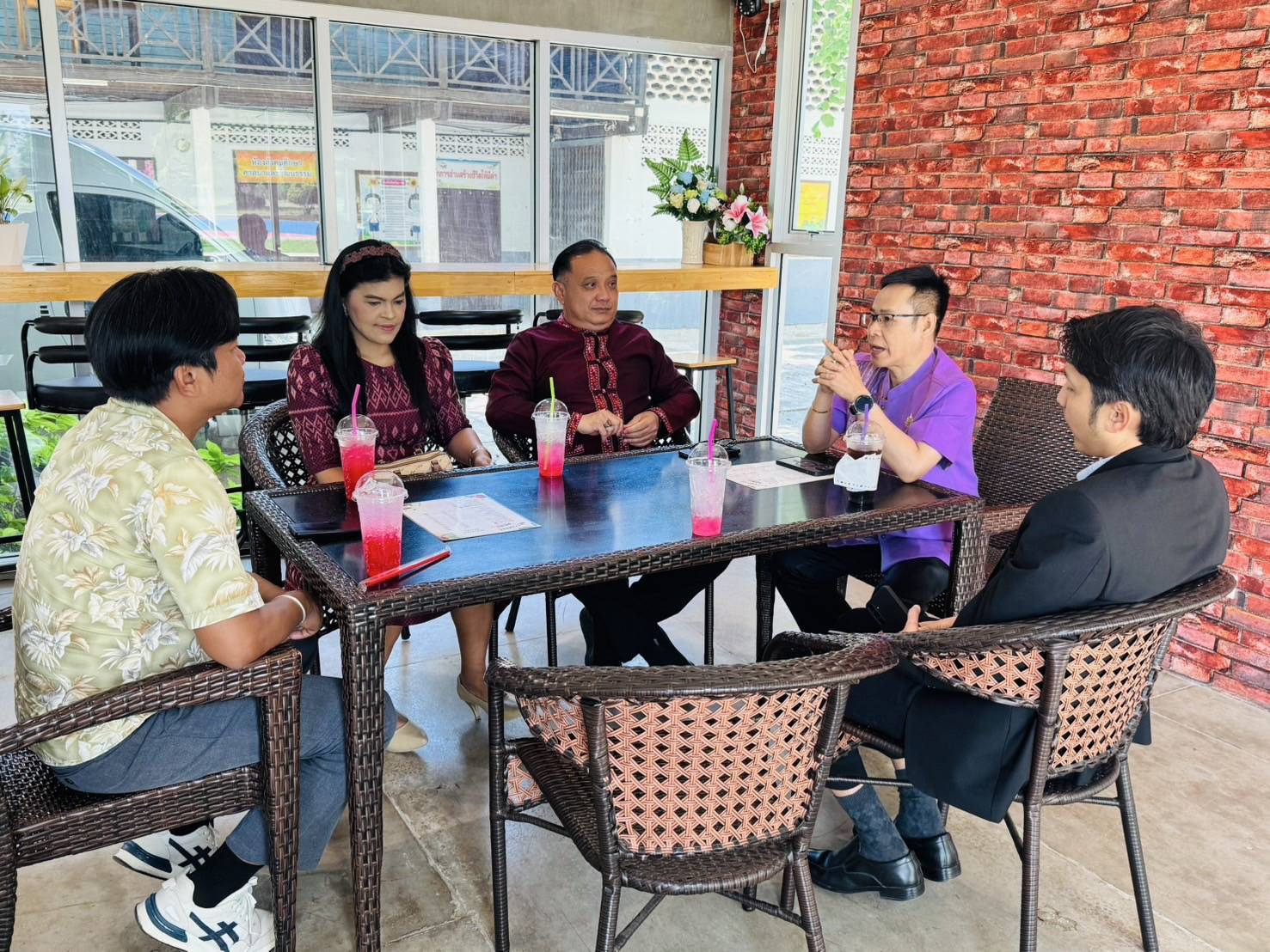 ลงพื้นที่ติดตามนโยบาย เรียนดี มีความสุข โรงเรียนบ้านหนองกระทุ่ม 24.4.68.5