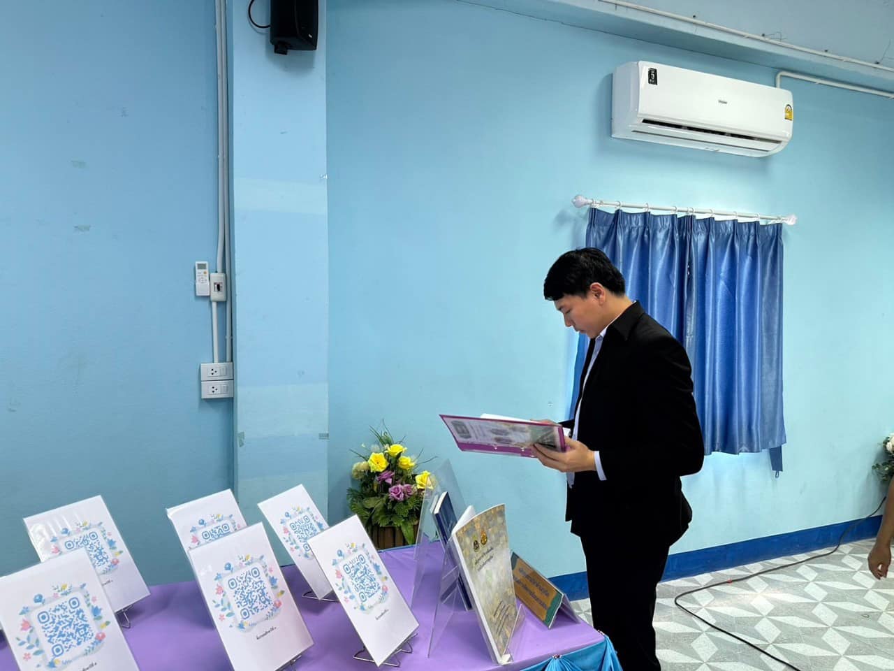 ลงพื้นที่นิเทศ ติดตามและให้คำปรึกษาการขับเคลื่อนหลักสูตรต้านทุจริตศึกษา 29.8.67.5