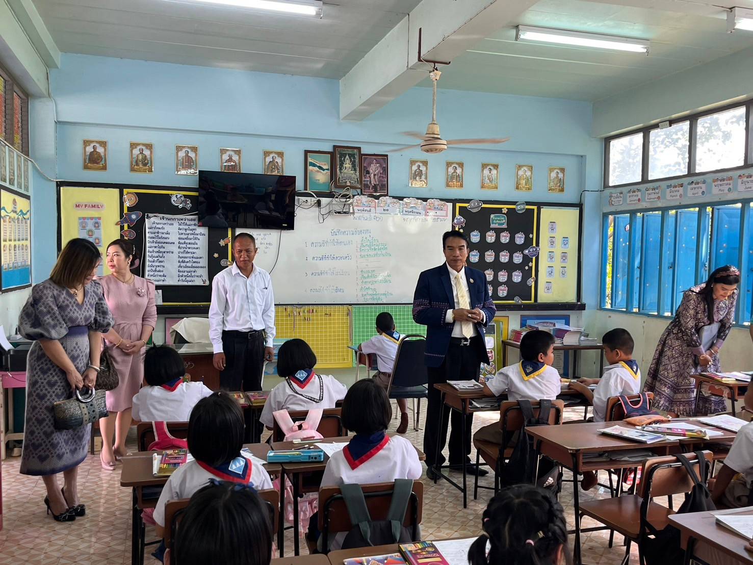 ลงพื้นที่นิเทศ ติดตามให้กำลังใจการขับเคลื่อนและพัฒนาคุณภาพการศึกษา 22.11.67.4
