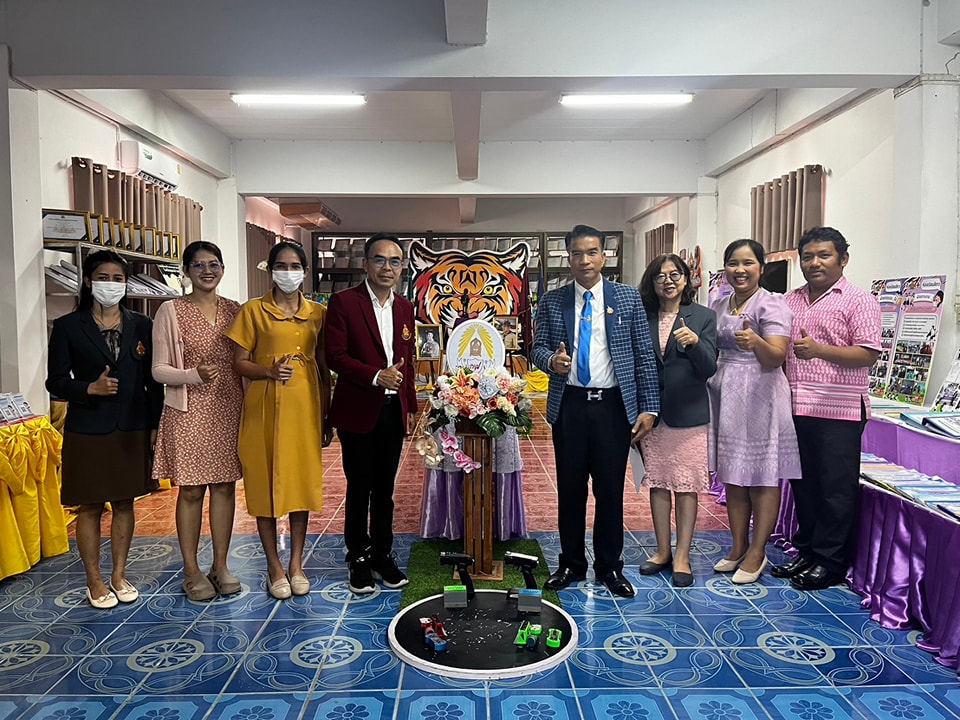 ลงพื้นที่ประเมินโครงการสถานศึกษาสีขาว 22.2.68.2
