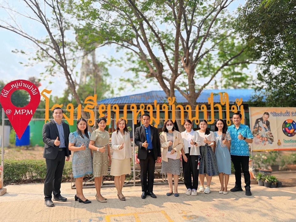 ลงพื้นที่ประเมินโครงการสถานศึกษาสีขาวปลอดยาเสพติดและอบายมุข 21.2.68.1