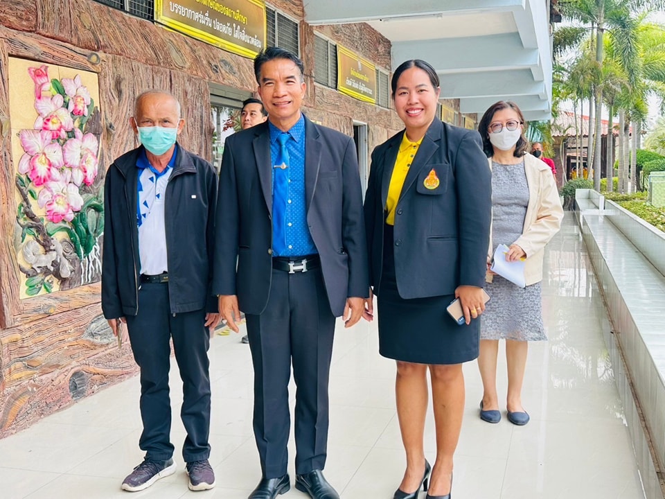 ลงพื้นที่ประเมินโครงการสถานศึกษาสีขาวปลอดยาเสพติดและอบายมุข 21.2.68.5