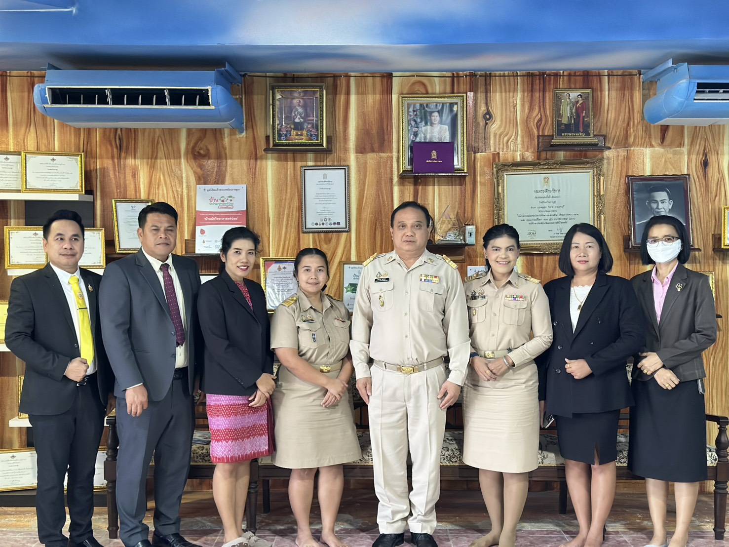 ลงพื้นที่เก็บรวบรวมข้อมูลการประเมินประสิทธิภาพ 24.3.68.2