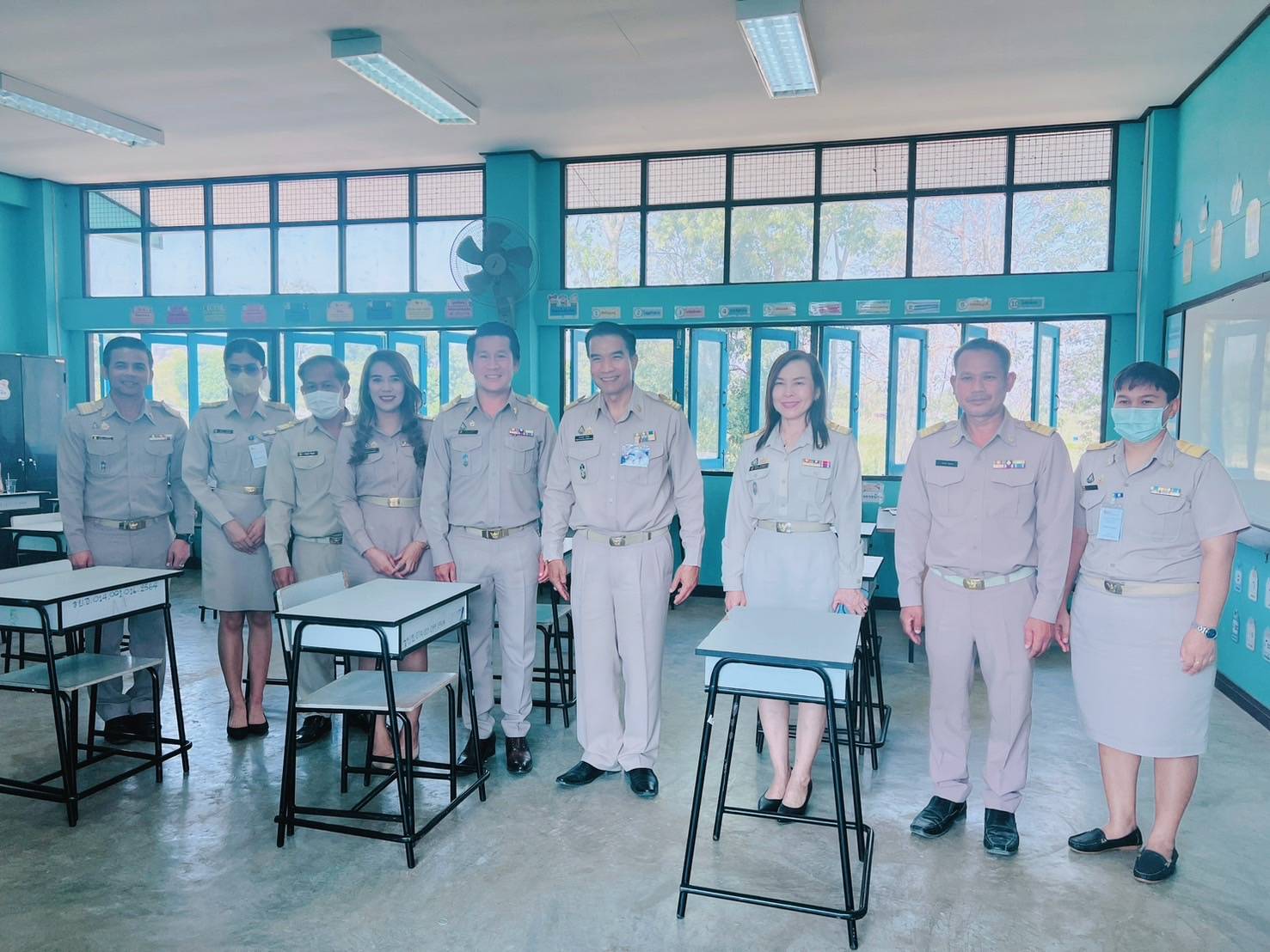 ลงพื้นที่เยี่ยมสนามสอบ 3.2.68.3
