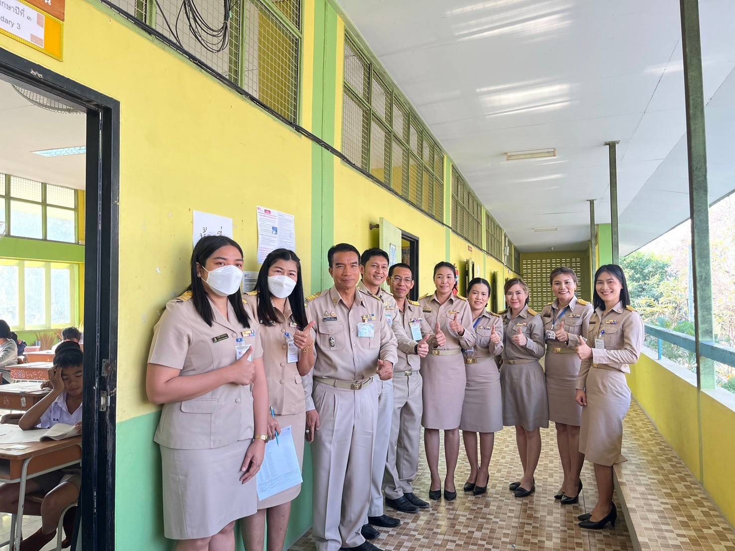 ลงพื้นที่เยี่ยมสนามสอบ 3.2.68.4