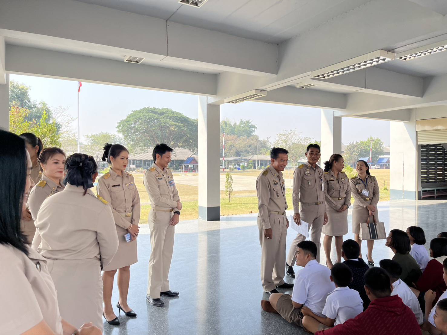 ลงพื้นที่เยี่ยมสนามสอบ 3.2.68.8
