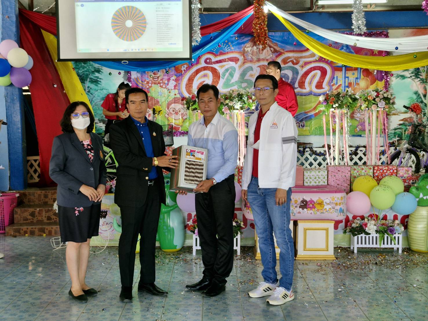 ลงพื้นที่ให้กำลังใจ 10.1.68.1