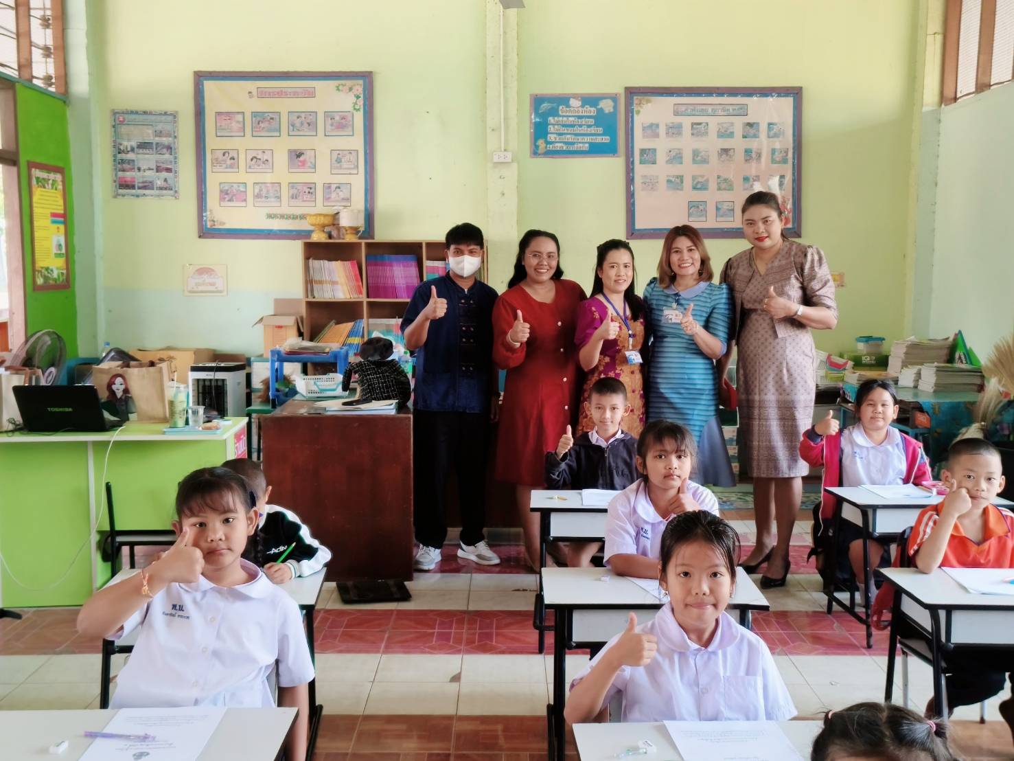 ลงพื้นทึ่เยี่ยมสนามสอบ 11.2.68.4