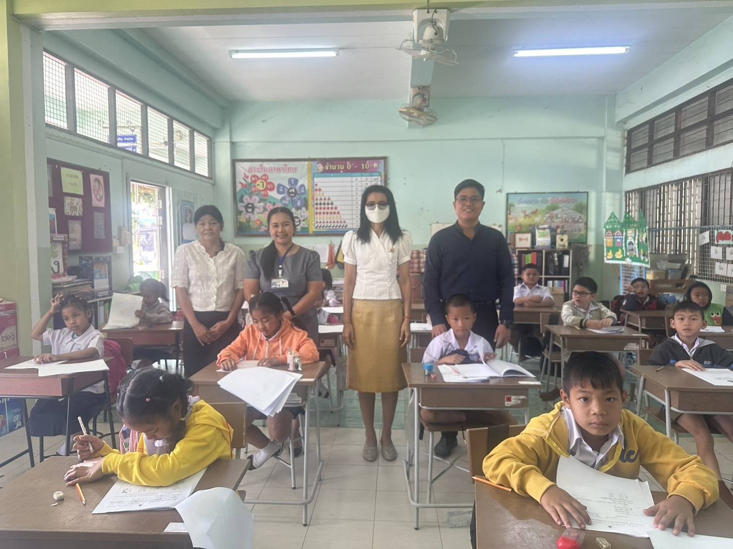 ลงพื้นทึ่เยี่ยมสนามสอบ อ11.2.68.9