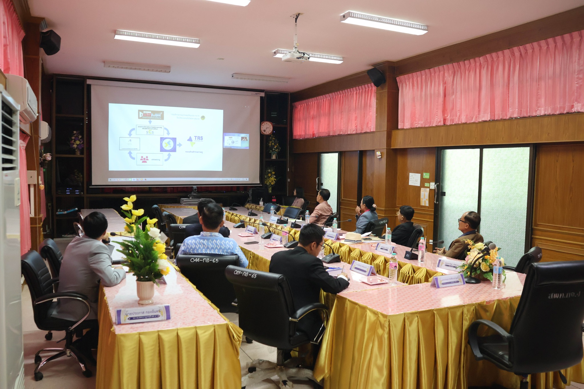ารประชุมสัมมนามอบนโยบายการดำเนินงานของ อ.ก.ค.ศ. เขตพื้นที่การศึกษา 1.4.68.1